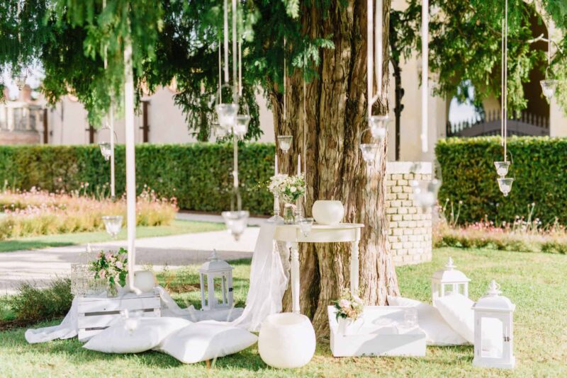 villa dei vescovi wedding decor