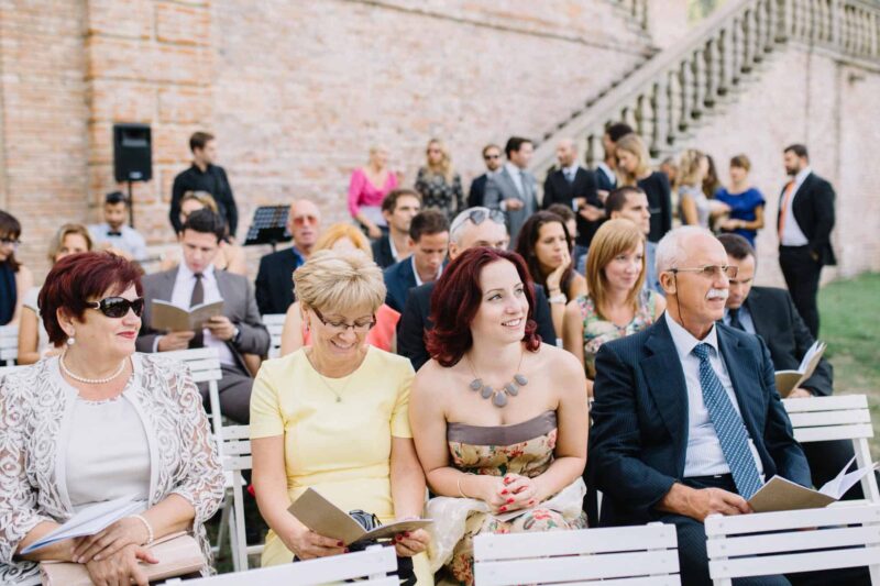 villa dei vescovi wedding ceremony