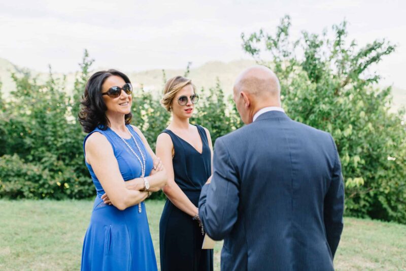 villa dei vescovi wedding guests
