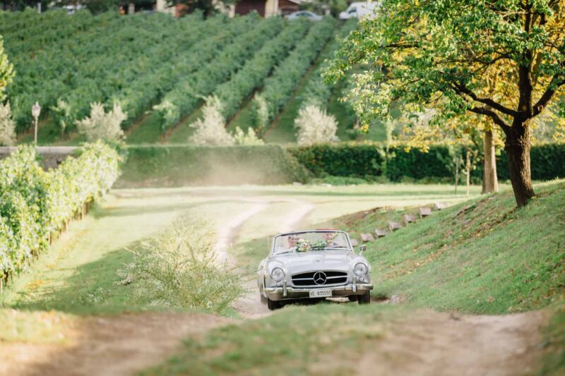 villa dei vescovi wedding ceremony