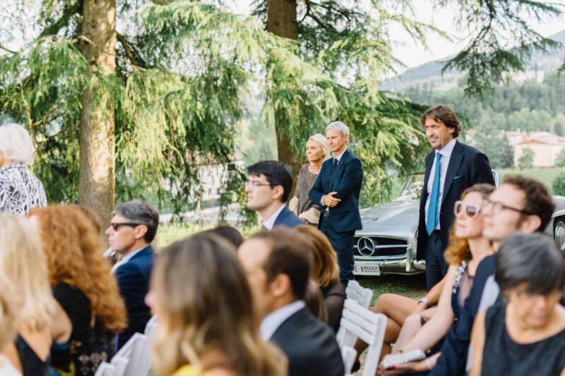 villa dei vescovi wedding ceremony