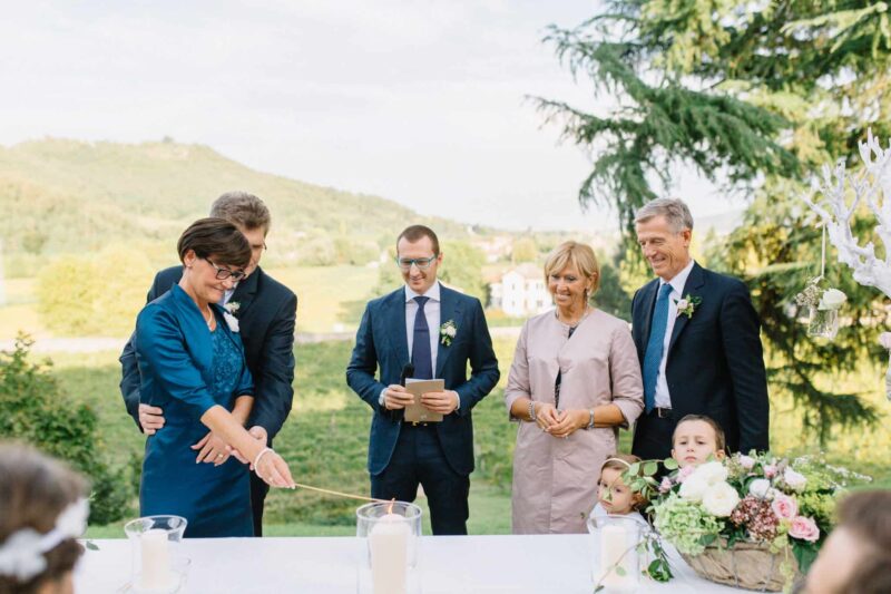 villa dei vescovi wedding ceremony