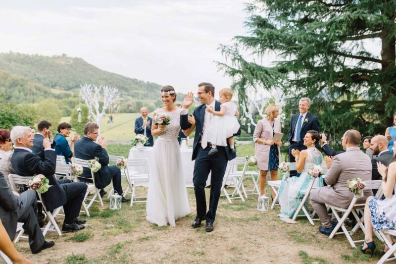 villa dei vescovi wedding ceremony