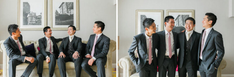 groomsmen portrait