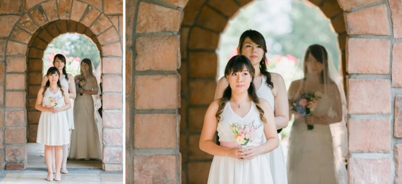 walking down the aisle