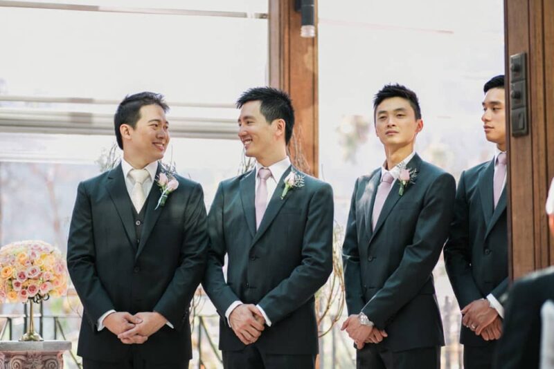 groomsmen portrait