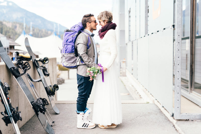 austria ski resort wedding