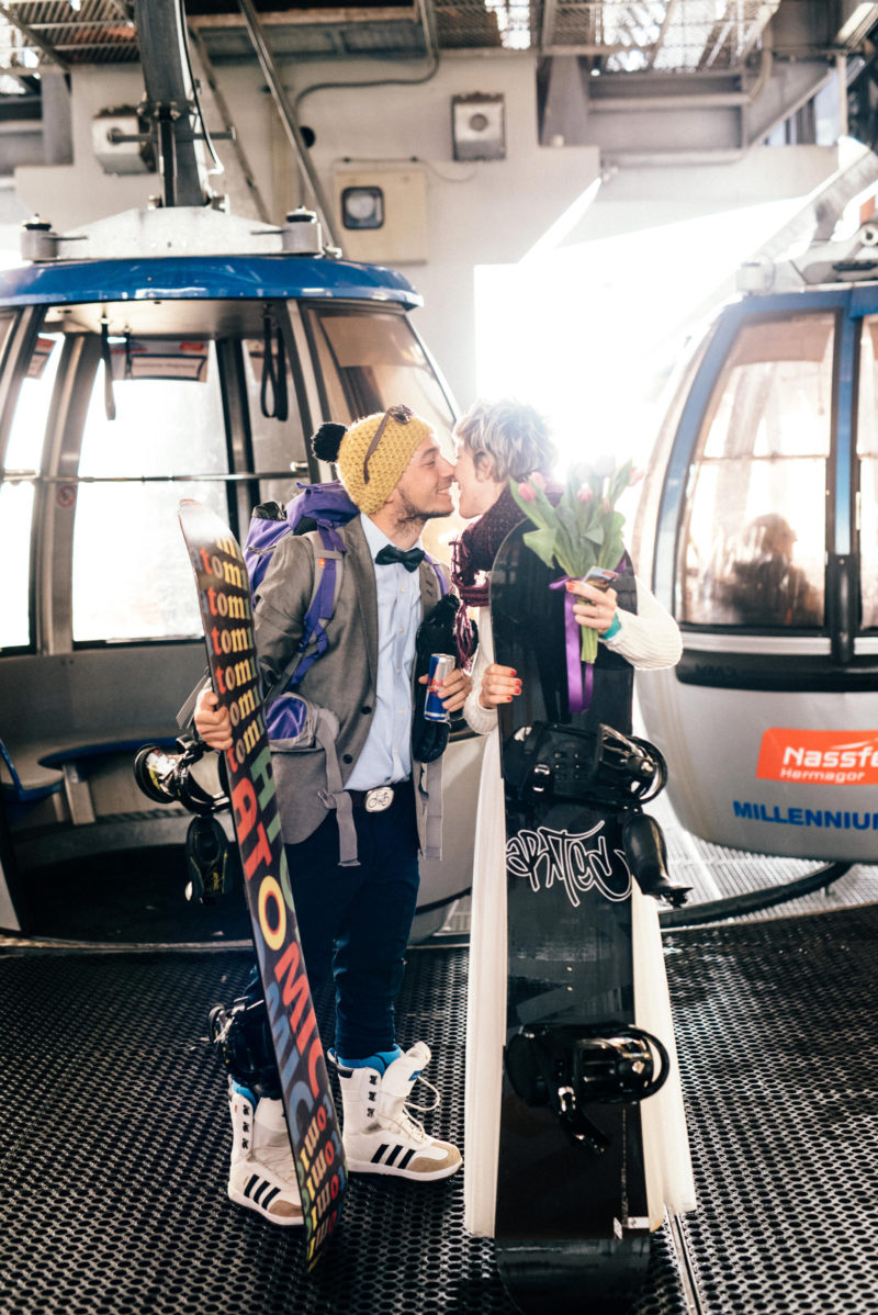 nassfeld ski resort wedding