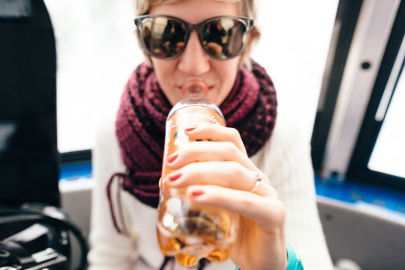 winter bride almdudler