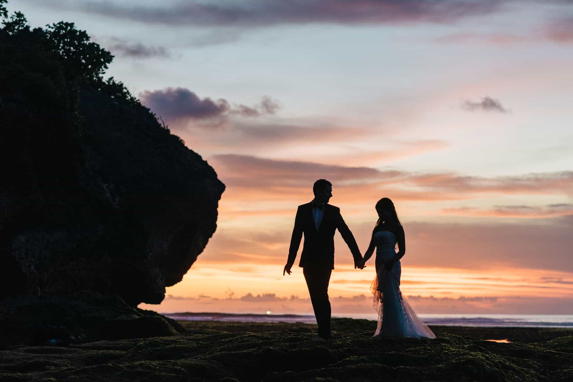 suluban beach sunset