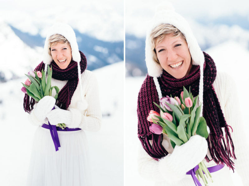snowboard bride bouquet