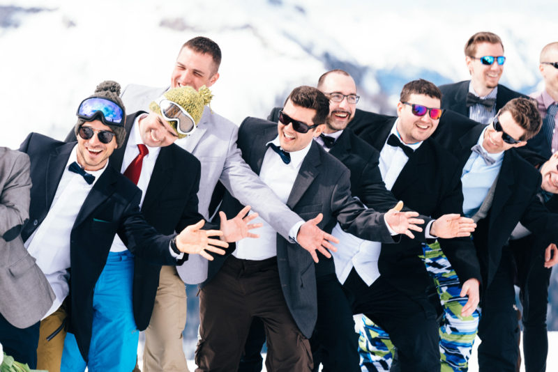 the secret to a happy wedding party