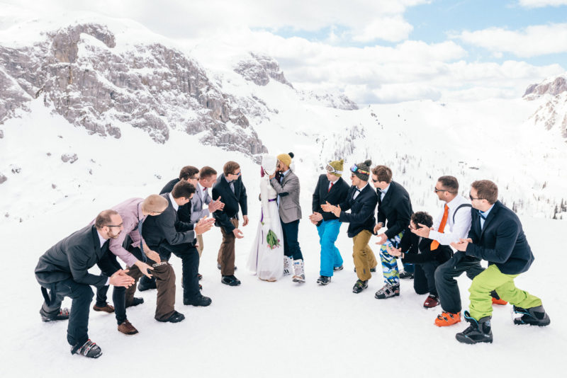 the secret to a happy wedding party