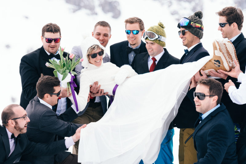 the secret to a happy wedding party