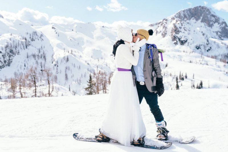 winter prewedding