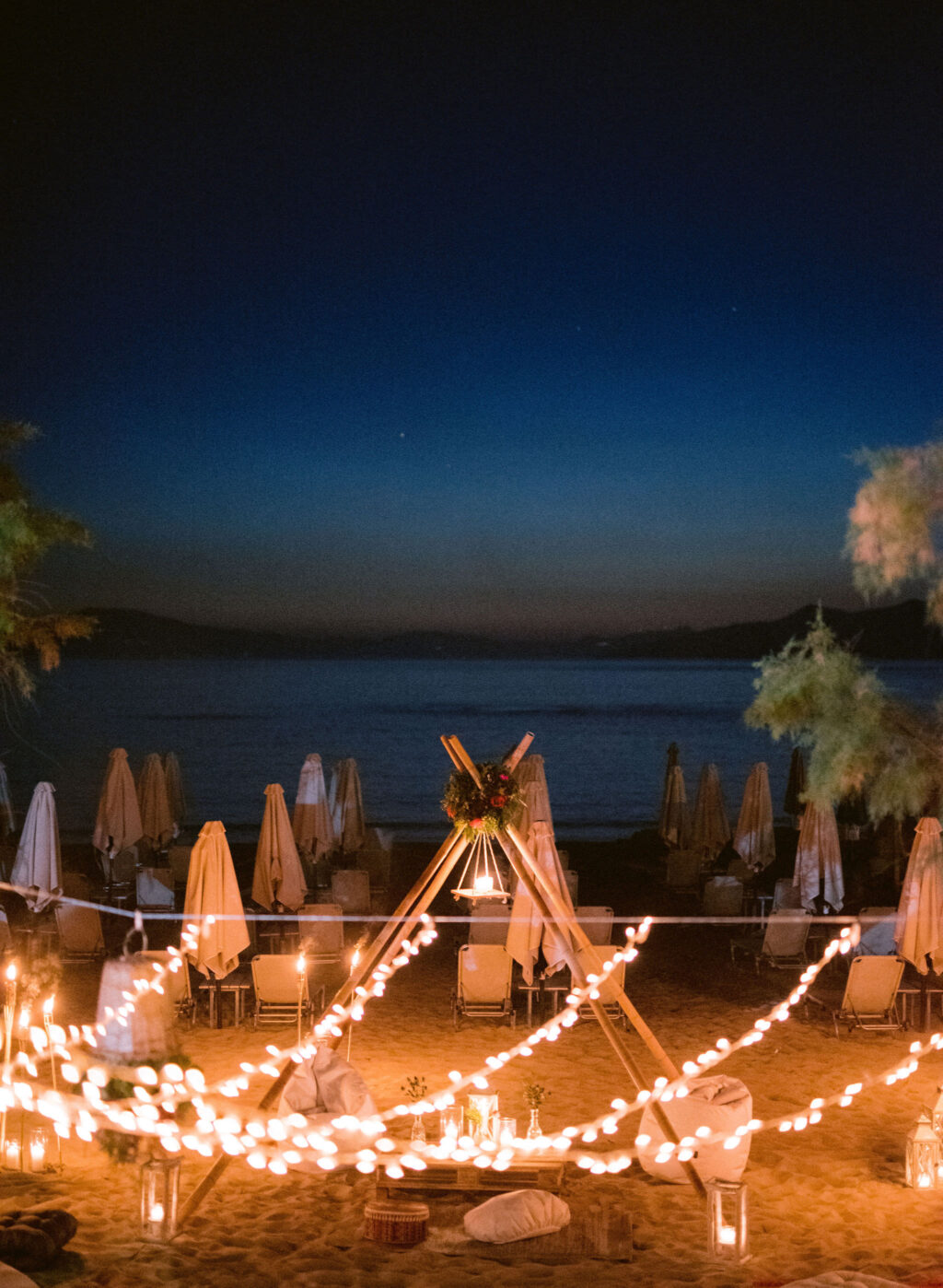 Evening Wedding Beach